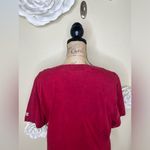 PINK - Victoria's Secret  by 5th & Ocean Texas A&M Maroon Cropped TShirt Sz M Photo 9