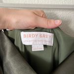 Birdy Grey  Lisa Shiny Satin Cowl Neck Olive Green Long Dress in Women’s Size S Photo 10