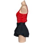 SILK LAUNDRY Bias Cut Silk Cami, Red Tulips, Small Photo 10