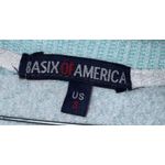 Basix of America Key West Florida Sweatshirt Small Aqua Blue Terry Cloth Pullove Photo 5
