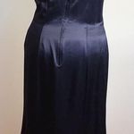 Gunne Sax Vintage Navy Blue Maxi Dress Photo 4