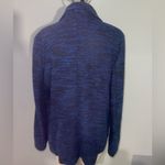 Grace Elements  Open Front Blue/Black Women's Cardigan Jacket sweater Size XL Photo 1