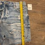 Free People Maggie Distressed Denim Shorts - Size 27 - NWT Photo 5