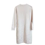 Marimekko Uniqlo Sweater Dress Women Size XS Cream Wool Knit Boho Lagenlook Art White Photo 1