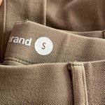 Betabrand  Pant Yoga Pants Tan Khaki Bootcut Size Small EUC #0781 Photo 5