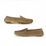 Lands' End Tan Suede Loafers Photo 2