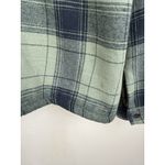 Lucky Brand  Womens Flannel Shirt Jacket Size L Plaid Fleece Lined Shacket Grunge Photo 14
