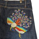 Buffalo David Bitton Buffalo David Bitten Dina Jean Skirt Embroidered Pocket Denim Size 32 Photo 2