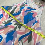 Entro NWT Pastel Colorful Halter Maxi Dress size M sleeveless watercolor wedding guest Photo 5