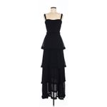 Show Me Your Mumu Lady Corset Dress in Black Chiffon XS NWT Photo 6