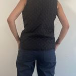Three Hearts Black Quilted Vest Photo 3