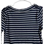 Ralph Lauren  LRL Lauren Jeans Co Small Blue White Stripes Cotton Dress Photo 1