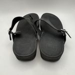 FitFlop FitfFlop Womens Sandals The Skinny Size 10 Black Slip On Thong Shoes Photo 4