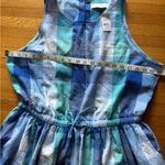 Loft Blue Plaid with Open Back  Dress, XL, NWT Photo 6