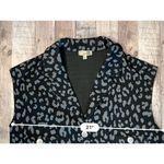 Lavish  Black Grey Cropped Leopard Print Jacket Vest sz MEDIUM NWT‎ Photo 4