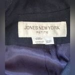 Jones New York Vintage Plain Simple Blue Round collar & Buttons Blazer SZ 6P Photo 8