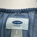 Old Navy  100% ONE PIECE ROMPER 2016 COLLECTION S CHAMBRAY BLUE PREOWNED Photo 7