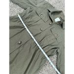 Avec Les Filles  Anthropologie Cinch Waist Utility Cargo Jacket Army Green M Photo 5