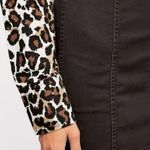 Free People Modern Femme Denim Mini Skirt in Black Photo 2