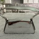 ZARA  silver‎ reflective shoulder bag Photo 0