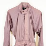 Athleta NWT x Alicia Keys Utility Open Back Jumpsuit 4 Smoked Almond Photo 3