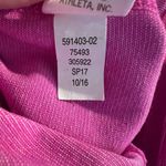 Athleta  HIGH RISE PIXEL CHATURANGA TO TOWN CAPRI pink pockets #591403 size XS Photo 10