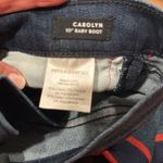 Veronica Beard  WOMENS Carolyn 10”BABY BOOT 28  Navy Flare Jeans with Red Stripe Photo 14