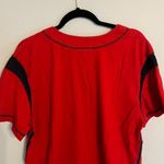Maxine Red "Do It My Way!" Womens 22/24W Baseball Jersey Short Sleeve Button Top Size 22W Photo 5