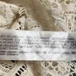 ZARA Crewneck Lace Tiered Sleeveless Tank Top Size Small Cottagecore Boho Photo 5