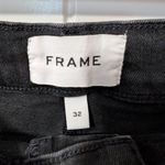 frame denim Frame Le High Skinny Shorts W32 Black Wash Photo 2