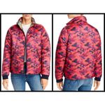 💕MOTHER💕 Two Faced Puffer Jacket Reversible Camo Size L Photo 11
