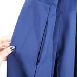 Elia Cher NEW  Blue Spaguetti Strap Sexy Open Back Pocket Dress Size L Photo 7