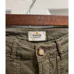 Marine layer  Maya Utility Cargo Crop Pants Size 6 Army Green Slim Straight Photo 2