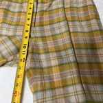 Bill Blass  New York Yellow Plaid Linen Shorts New 10 Vintage Photo 7