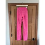 Beach Riot NWOT  Hot Pink Alani Flared Pants Slit Legs Women’s size Medium​ Photo 4