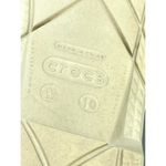 Crocs  Beach Line Womens US 10 Brown Ivory Moc Toe Casual Slip-On Boat Shoes Photo 6