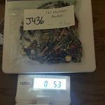 J436 Bulk Bundle of 6 Beaded Necklaces Gold Photo 3