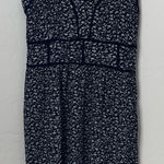 American Eagle Romper Womens Large Blue Floral Sleeveless Tank Boho Festival Photo 0