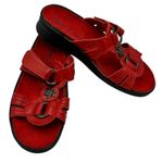 HELLE COMFORT Red Fashion Wellness Shoes Size 6.5/7 Photo 1