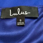 Lulus  Royal Blue Maxi Dress size Small NWT Photo 5