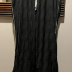 Jason Wu  Black With White Piping Pajama Pants XL Photo 0