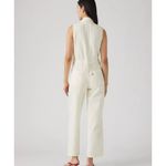 Levi's L Lightweight Sleeveless Jumpsuit Serenity Tomorrow - White Large Photo 3