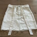 Denim Skirt White Photo 0