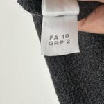 St. John Blazer Womens 4 Gray Textured Knit Jacket Flower Brooch Career USA Photo 6