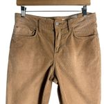 Anthropologie Pilcro Script Light Brown Corduroy High Rise Skinny Jeans 30 Tall Photo 1