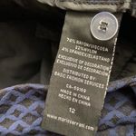 Mario Serrani Black,blue diamond print pants Photo 4