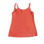 Old Navy  Women’s Size S Fitted Ribbed Tank Top Sunset Orange Cami Layering Basic Photo 3