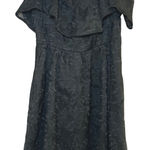 Arula black lace mini dress witchy vamp whimsigoth going out off the shoulder Size XXL Photo 0