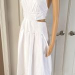 Anthropologie By  Strappy Square-Neck Apron Midi Dress Photo 6