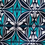 Stylus blue geo glat front chino shorts size 6 Photo 2